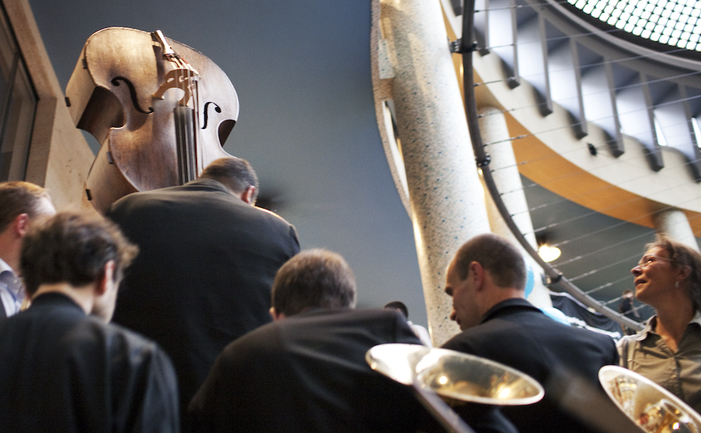 muzikanten in Bozar