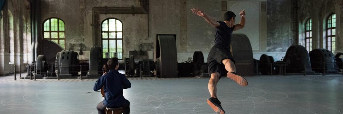 danser springend