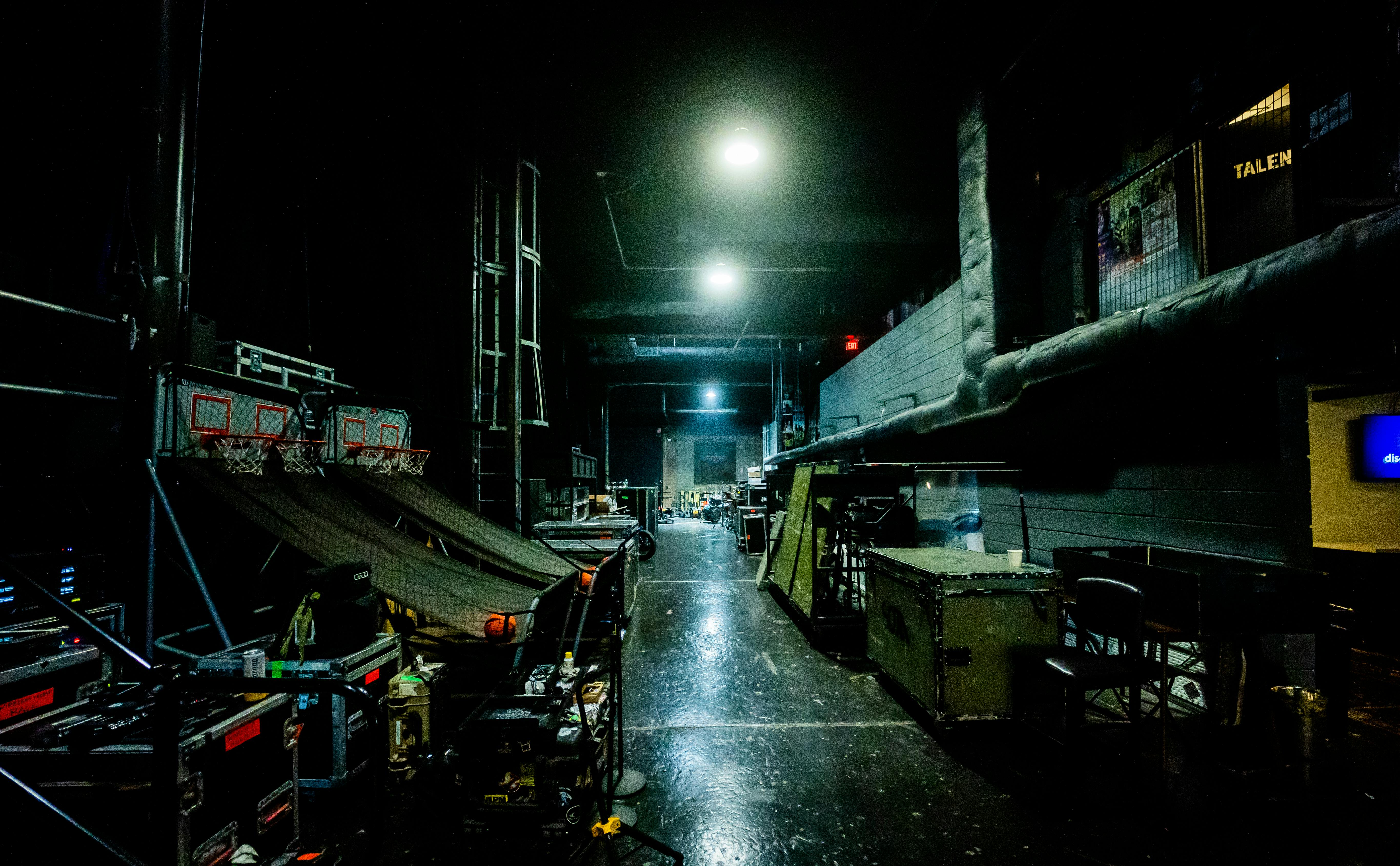backstage