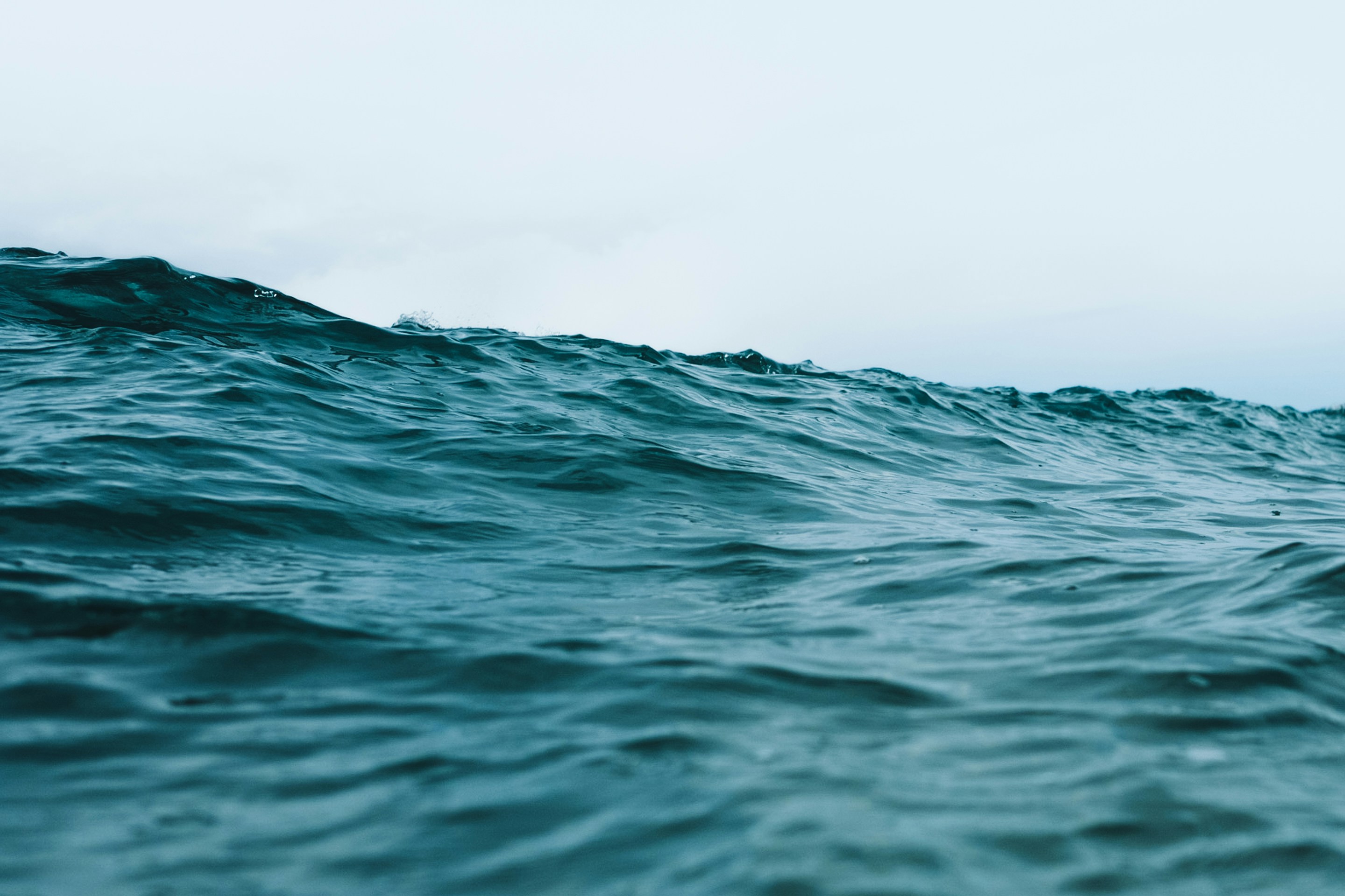 beeld van POV in de zee